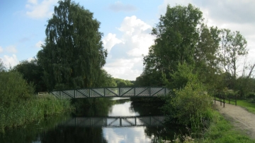 projekt image - Wanderwegbrücke über die Eider